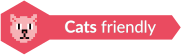 Cats Friendly Badge